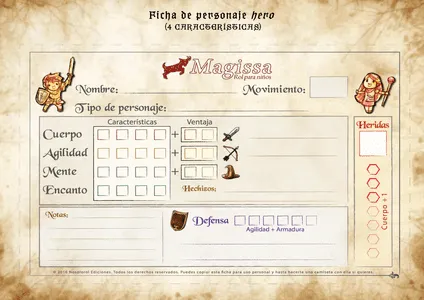 magissa juego de rol