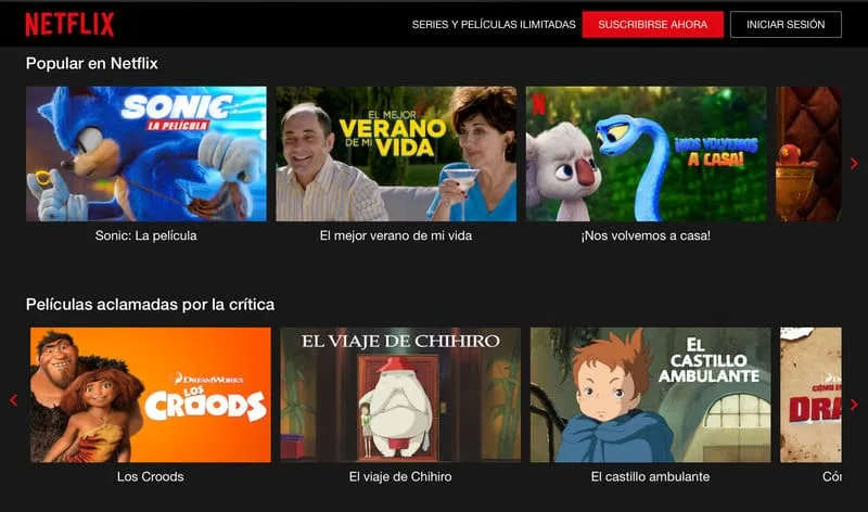 peliculas infantiles en netflix